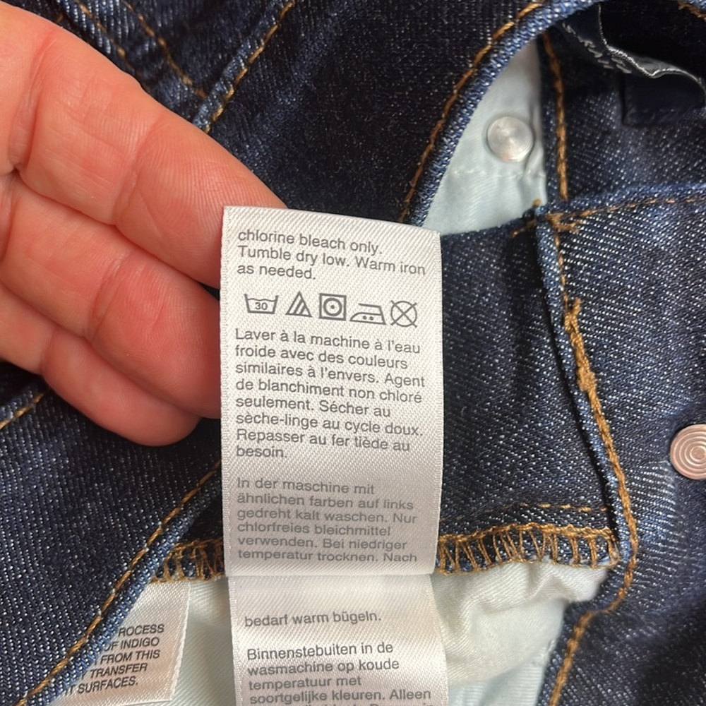 J.CREW 9" mid-rise vintage slim-straight jean in resin rinse Size 25 - Picture 11 of 13